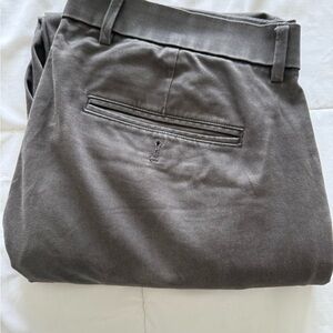 GAP Charcoal Grey Chinos Classic Cotton Blend 33x32